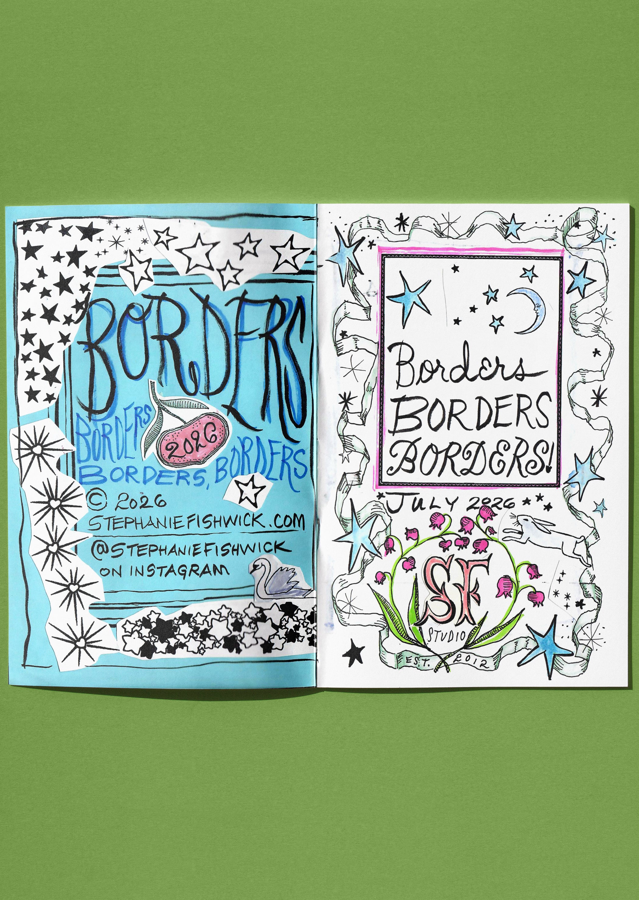 Borders Book and Bonus Zine