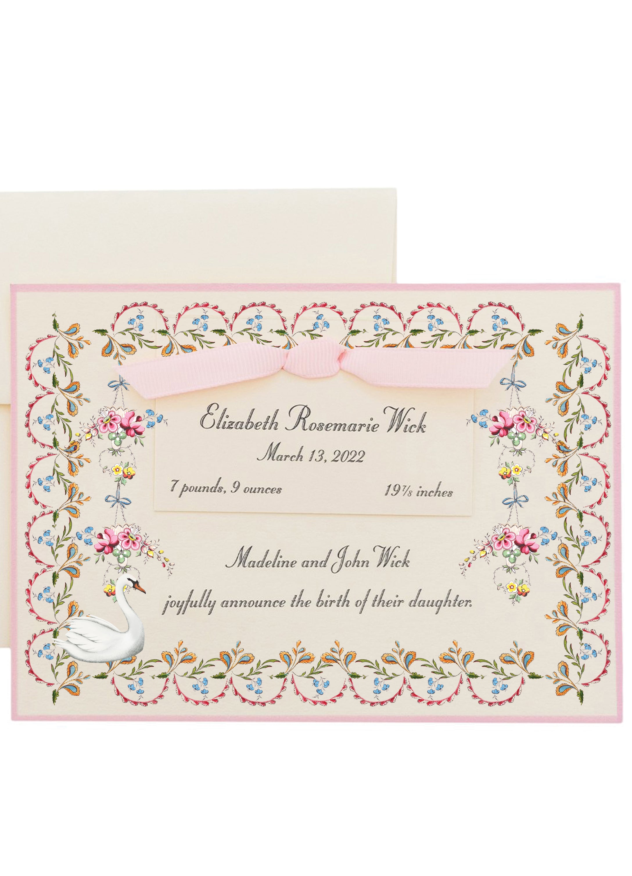 Coquille Birth Announcement