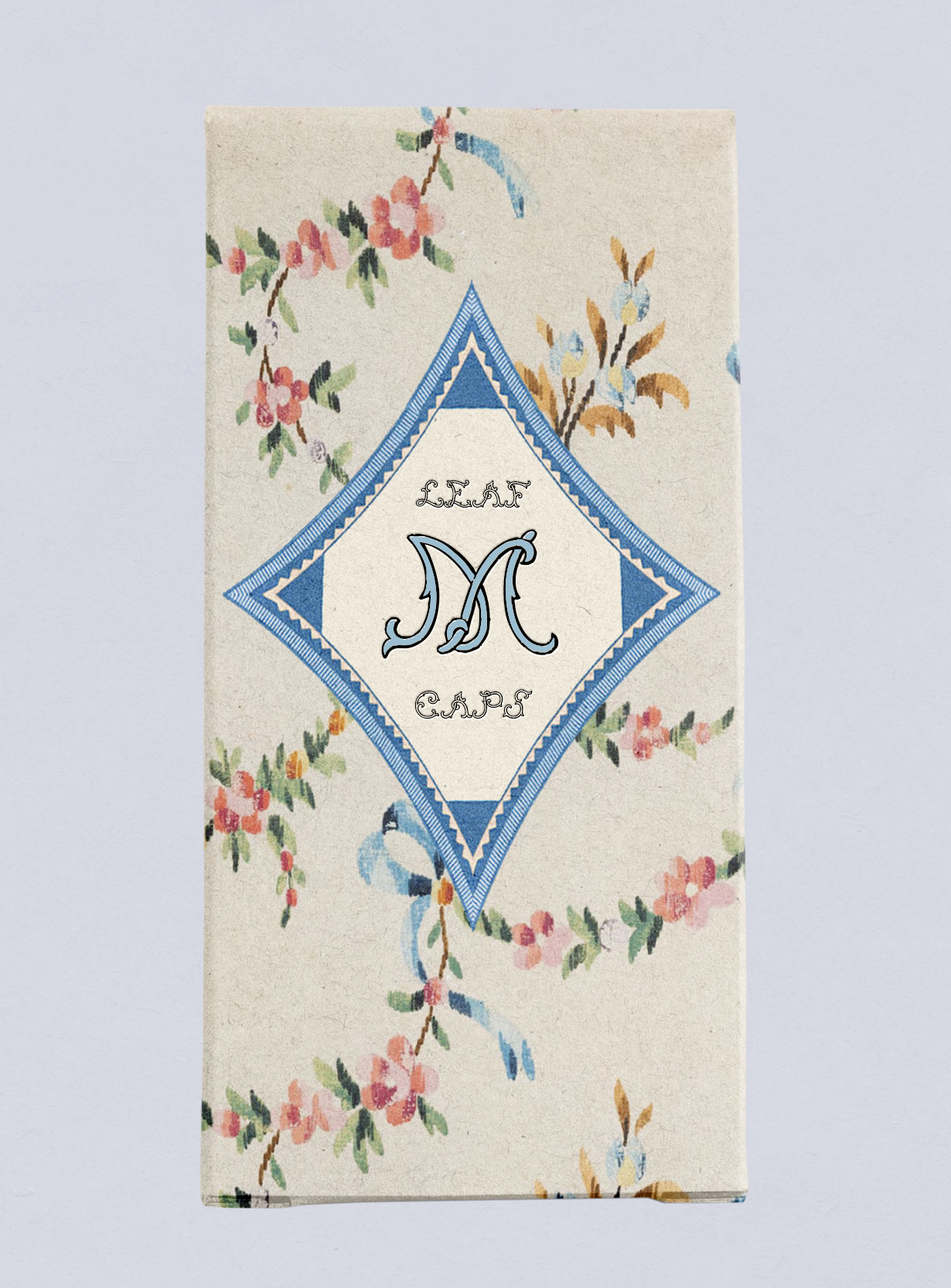 SF Leaf Monogram Caps