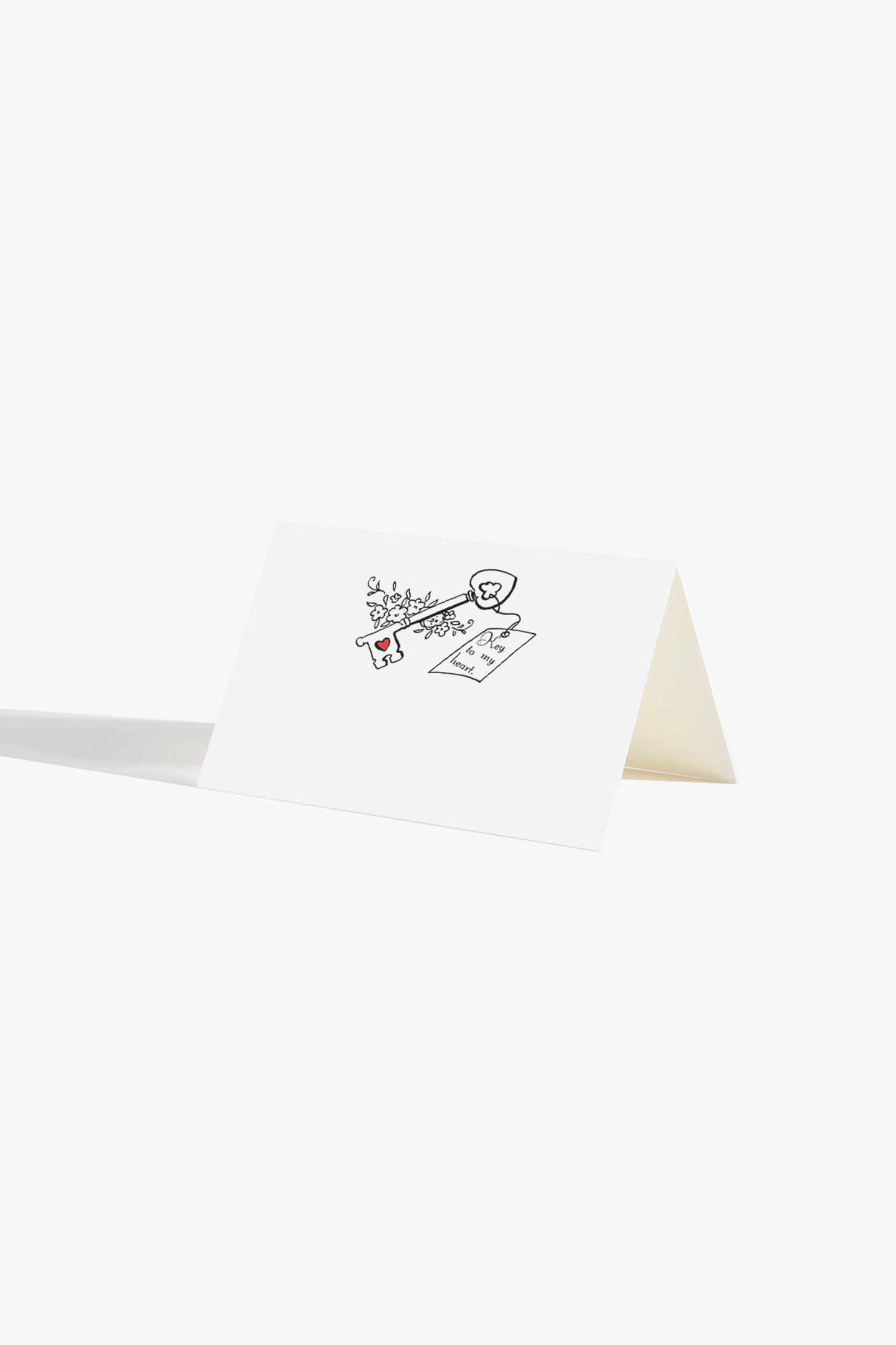 Key to My Heart Place Card Set