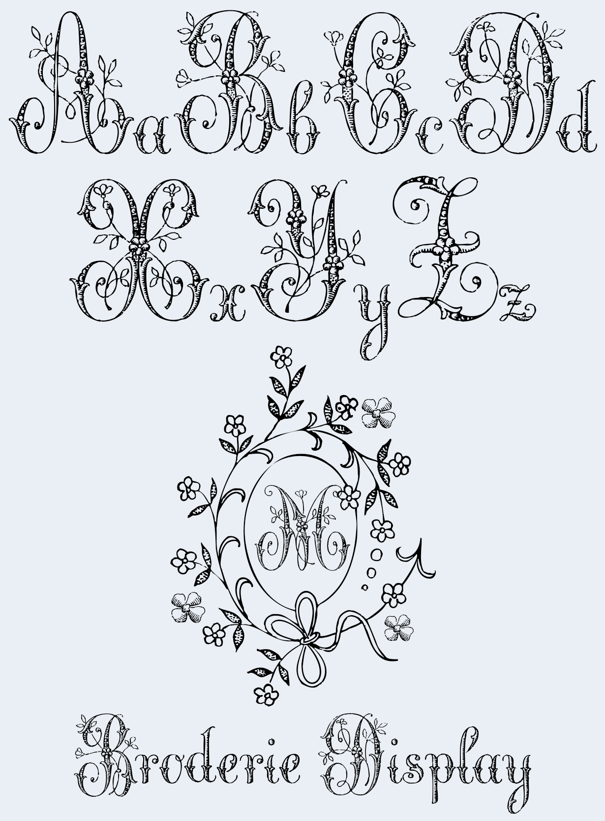 SF Broderie Display