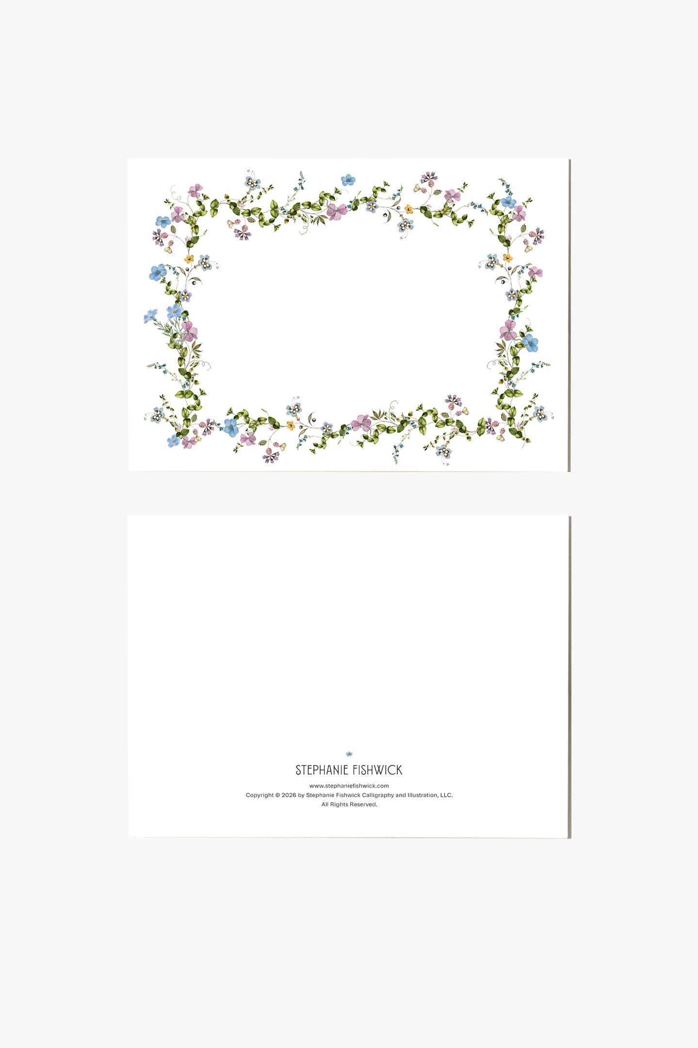 Sage and Clover Stationery Set