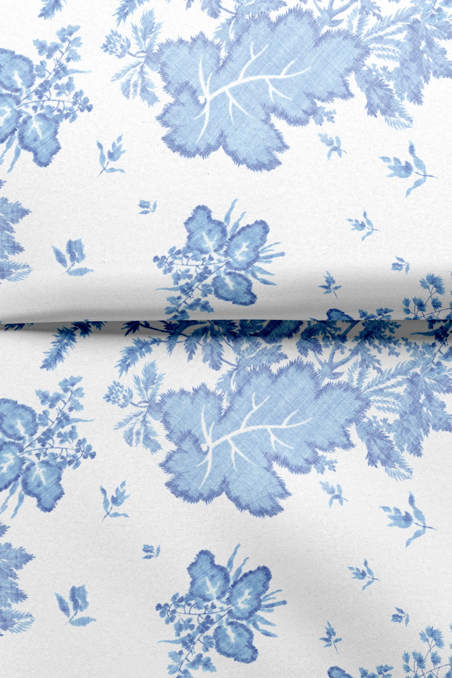 Vine Leaves in Tender Blue Paper Pack