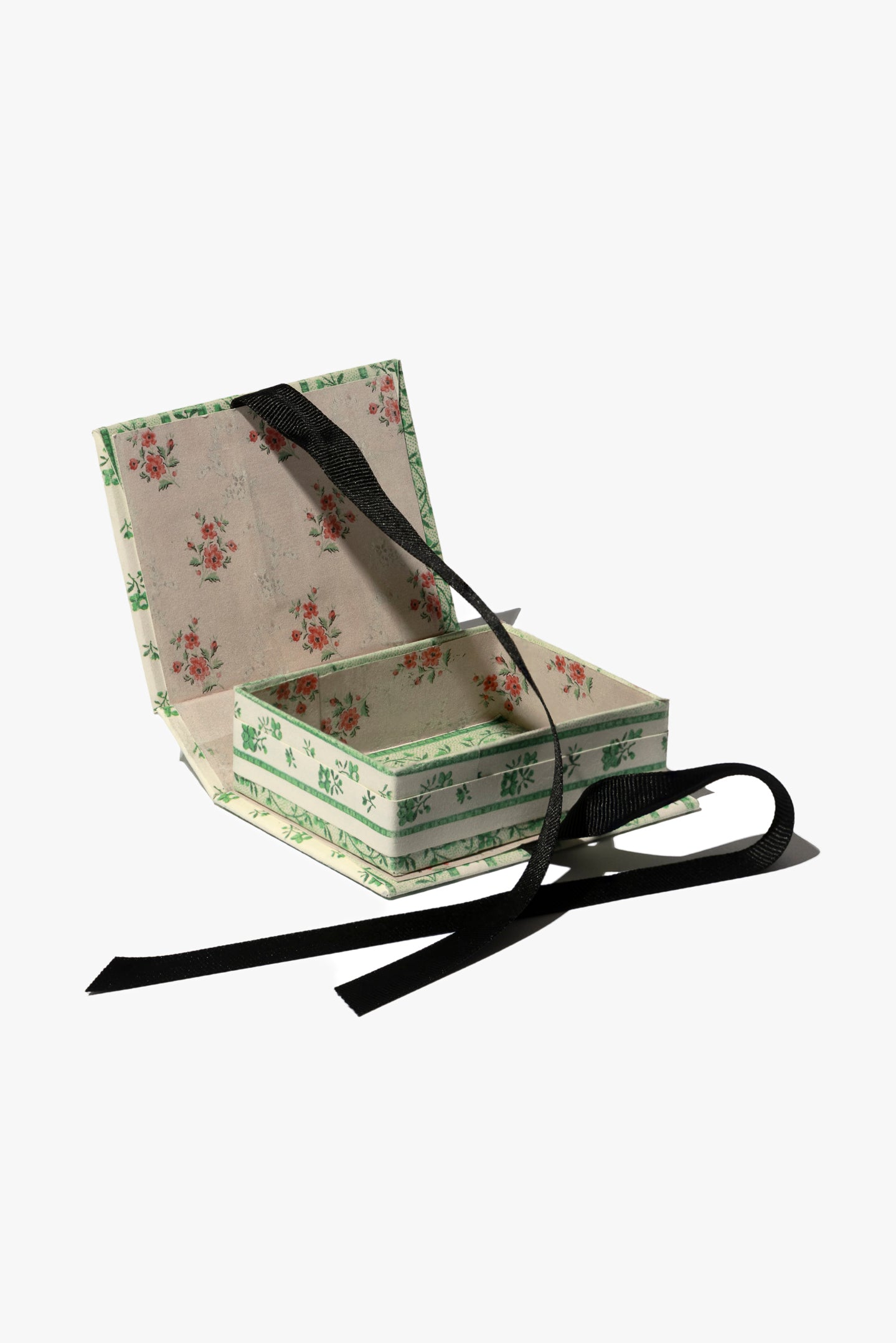 Floweret Stripes Ring Box