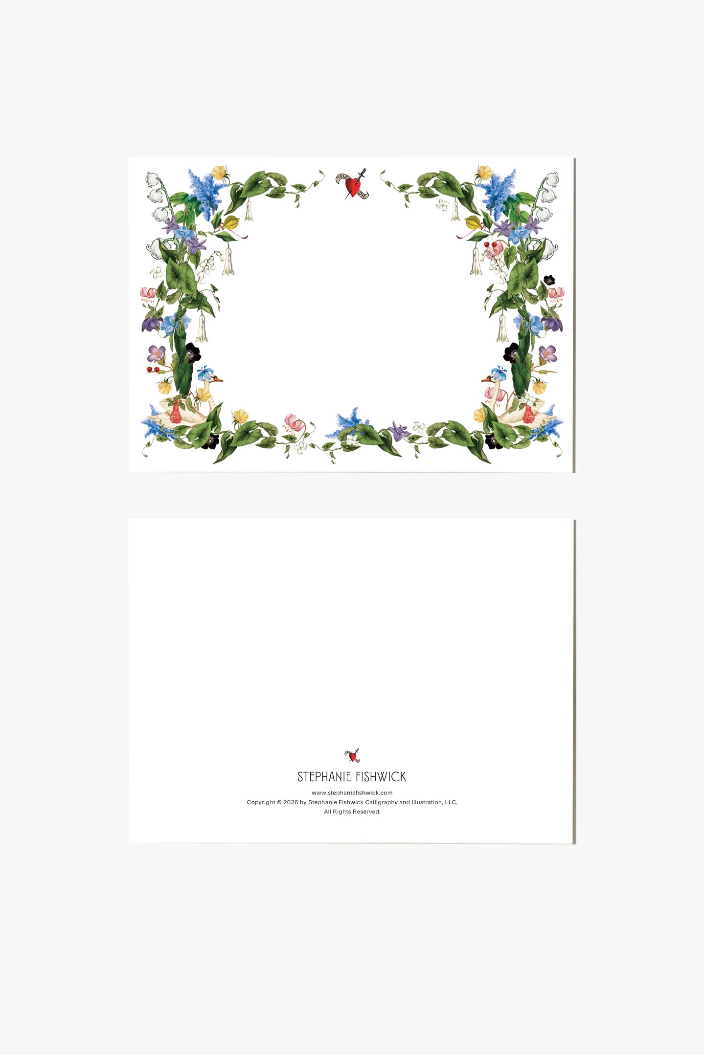 Flower Cloud Stationery Set