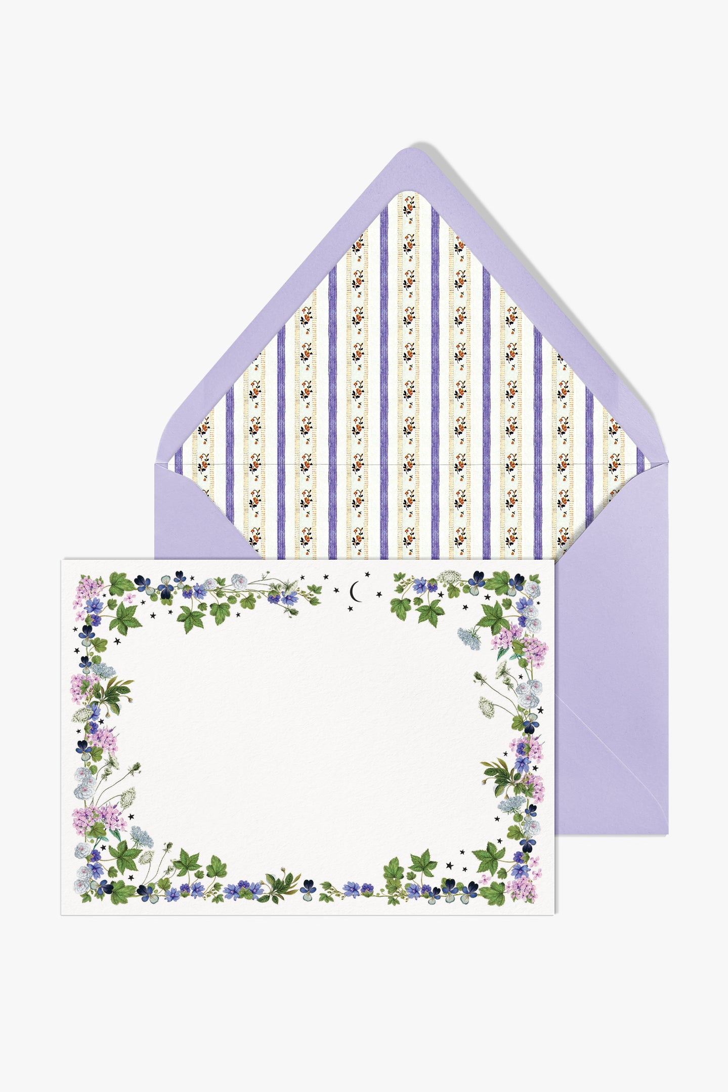 Starlit Geranium Stationery Set