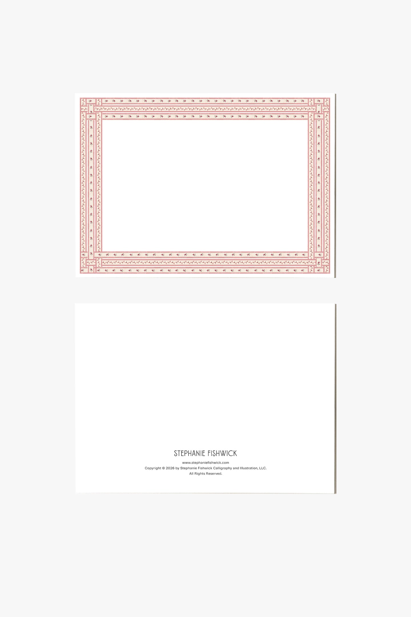 Petites Roses Stationery Set