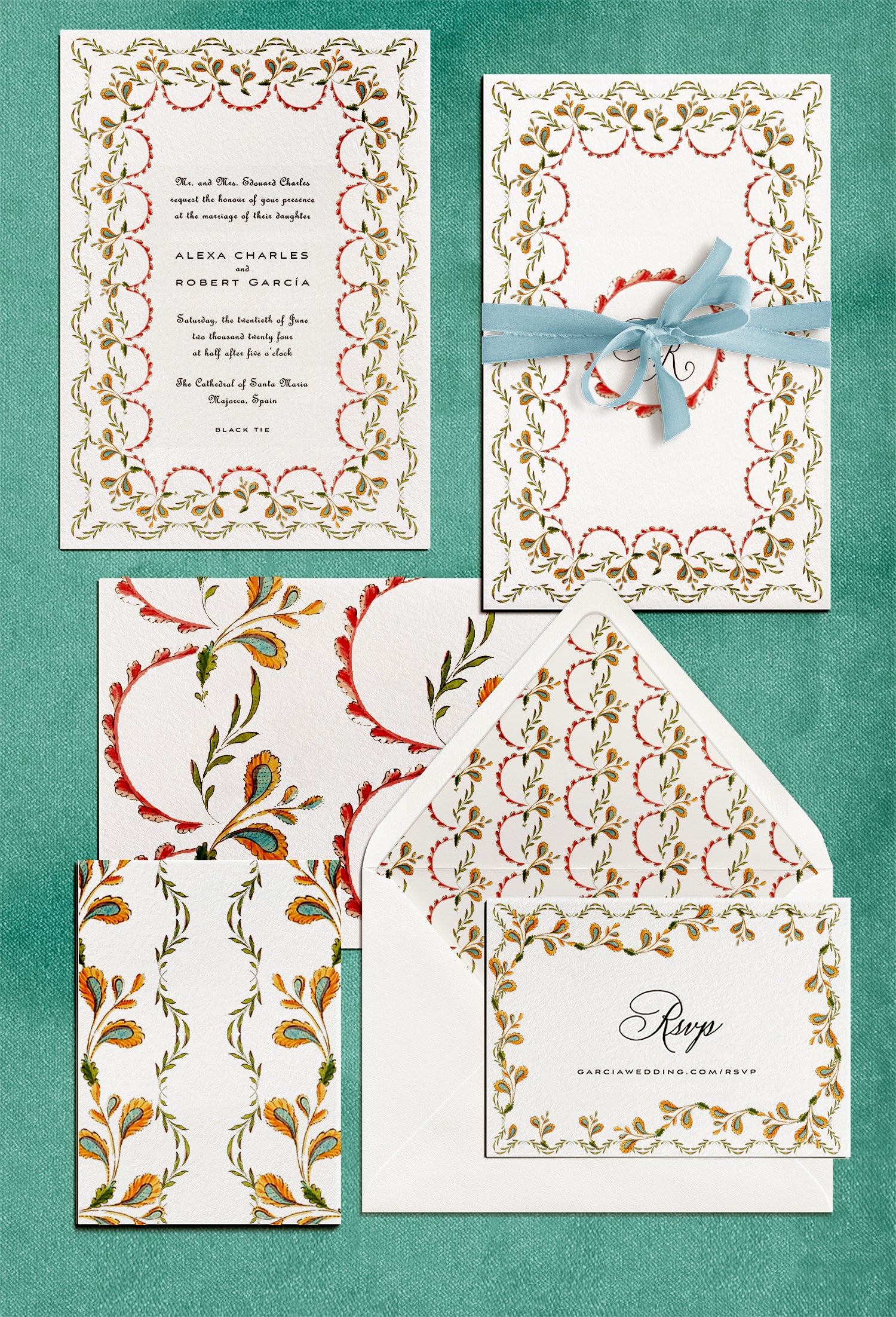 Scalloped Laurel Party Pack