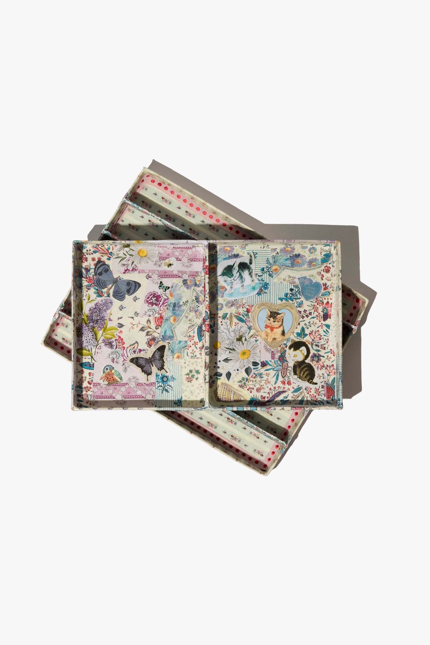 Victorian-Inspired Decoupage Special Tray Set