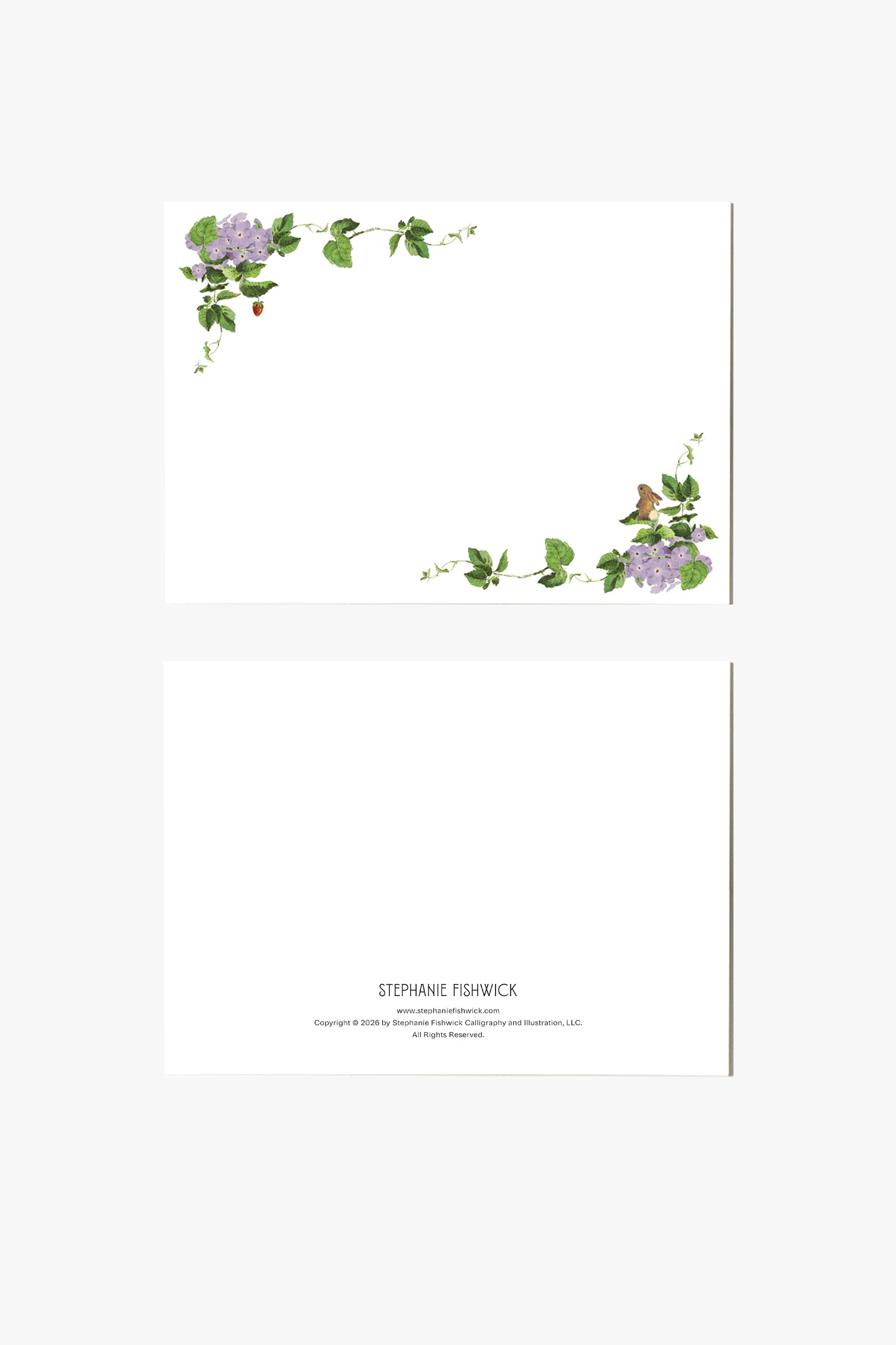 Strawberry Patch Stationery Set