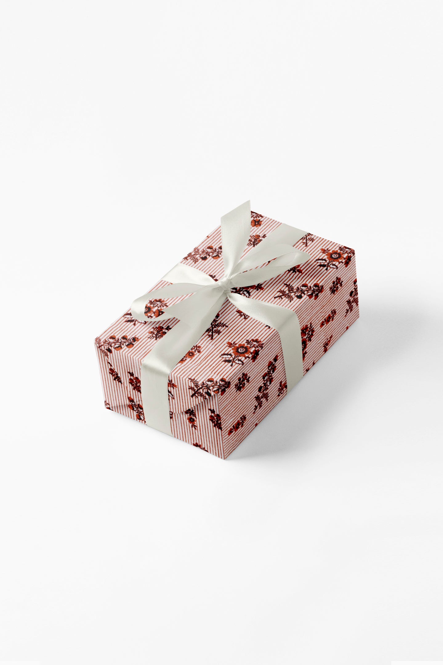 Petites Fleurs Stripe in Chestnut Paper Pack